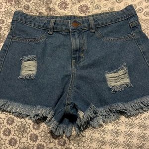 Jean shorts size M
